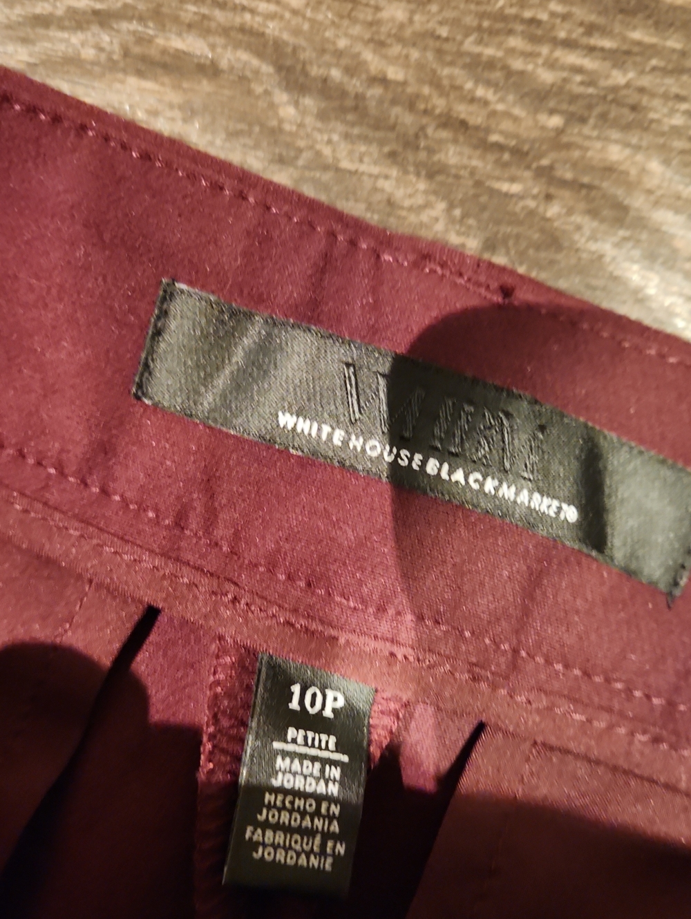 ❤️ NWOT! WHITE HOUSE BLACK MARKET HIGH RISE ELLE SLIM FIT PANTS /TROUSERS - Picture 9 of 11